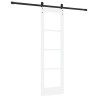 Porte coulissante ORKDAL Blanc et Noir 61 x 198,5 cm 647953647953