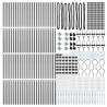 Piquet de clôture à enfoncer au sol 52 pc Gris 647961647961
