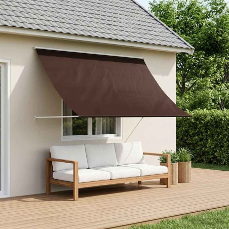 Auvent Marron 150 x 150 cm 647969647969