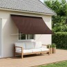 Auvent Marron 150 x 150 cm 647969647969