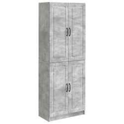 Ensemble de Meubles 2 pcs Gris béton Bois d'ingénierie 647972647972