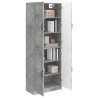 Ensemble de Meubles 2 pcs Gris béton Bois d'ingénierie 647972647972