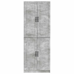 Ensemble de Meubles 2 pcs Gris béton Bois d'ingénierie 647972647972