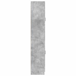 Ensemble de Meubles 2 pcs Gris béton Bois d'ingénierie 647972647972