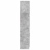 Ensemble de Meubles 2 pcs Gris béton Bois d'ingénierie 647972647972