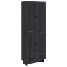 Ensemble de Meubles 2 pcs Noir 66 x 34,5 x 95 cm 647974647974
