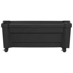 Pot Calypso avec roues Anthracite 79 x 35 x 33 cm PP 647982647982
