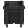 Pot Calypso avec roues Anthracite 79 x 35 x 33 cm PP 647982647982