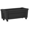 Pot Calypso avec roues Anthracite 79 x 35 x 33 cm PP 647982647982