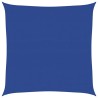Voile d'ombrage 160 g/m² carré bleu 4x4 m PEHD 647989647989