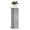 Support de Plante 2 pcs Gris béton 30,5 x 30 x 80,5 cm 648009648009