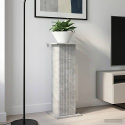 Support de Plante 2 pcs Gris béton 30,5 x 30 x 80,5 cm 648009648009