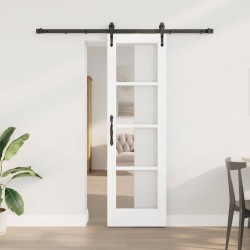 Porte coulissante Blanc 61 x 198,5 cm 648014648014