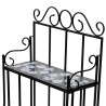 Support pour plantes Mosaïque noir et blanc 648020648020