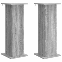 Support de Plante 2 pcs Sonoma gris 30,5 x 30 x 80,5 cm 648022648022