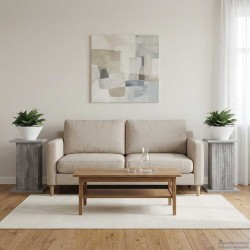 Support de Plante 2 pcs Sonoma gris 30,5 x 30 x 43 cm 648024648024