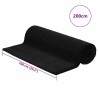 Tapis de porte noir 100x200 cm fibre de coco touffeté 648031648031