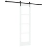 Porte coulissante Blanc et Noir 61 x 198,5 cm 648034648034