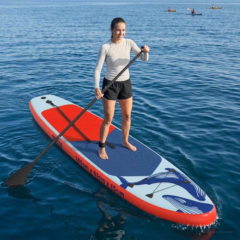 Planche de paddle gonflable SCYLLA 366 x 81 x 15 cm Bleu pour 648036648036
