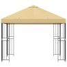 Pavillon 3 x 3 m Crème Polyester et Acier 190 gsm 648039648039