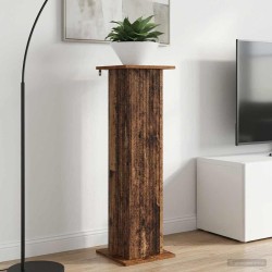 Support de Plante 2 pcs Bois ancien 30,5 x 30 x 100,5 cm 648040648040