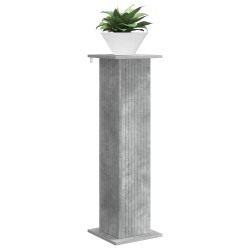 Support de Plante 2 pcs Gris béton 30,5 x 30 x 100,5 cm 648044648044