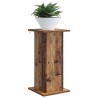 Support de Plante 2 pcs Bois ancien 30,5 x 30 x 60,5 cm 648046648046