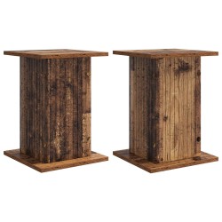 Support de Plante 2 pcs Bois ancien 30,5 x 30 x 43 cm 648057648057