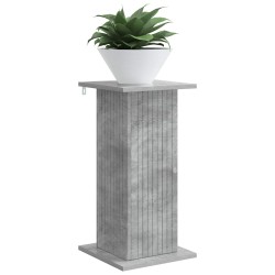 Support de Plante 2 pcs Gris béton 30,5 x 30 x 60,5 cm 648062648062