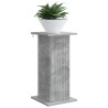 Support de Plante 2 pcs Gris béton 30,5 x 30 x 60,5 cm 648062648062