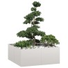 Jardinière 100x100x40 cm acier inoxydable 648063648063