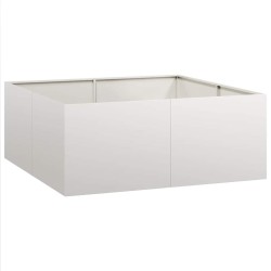 Jardinière 100x100x40 cm acier inoxydable 648063648063