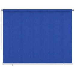 Store roulant d'extérieur 305 (l) x 230 (H) cm bleu HDPE 648070648070
