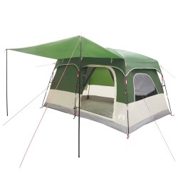 Tente familiale avec toit Vert 320 x 210 x 180 cm Polyester 648092648092