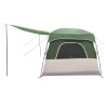 Tente familiale avec toit Vert 320 x 210 x 180 cm Polyester 648092648092