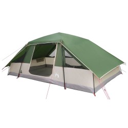 Tente familiale avec auvent imperméable Vert 10 personnes 648094648094