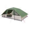 Tente familiale avec auvent imperméable Vert 10 personnes 648094648094
