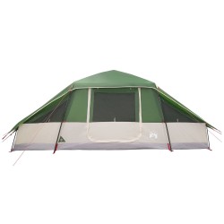 Tente familiale avec auvent imperméable Vert 10 personnes 648094648094