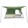Tente familiale Vert 420 x 305 x 200 cm Polyester et Acier 648095648095