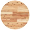 Dessus de table rond Ø60x2 cm bois massif d'acacia 648112648112