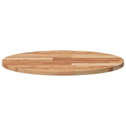 Dessus de table rond Ø60x2 cm bois massif d'acacia 648112648112