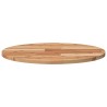 Dessus de table rond Ø60x2 cm bois massif d'acacia 648112648112