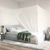 Filet anti-moustiques pour lit 156 mailles 3 pcs Blanc 648113648113