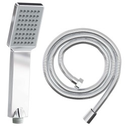 Ensemble de Douche Chrome 150 cm Acier inoxydable 648122648122