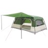 Tente familiale Vert 500 x 400 x 230 cm Polyester et Acier 648126648126