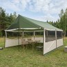 Tente familiale Vert 450 x 400 x 265 cm Polyester et Acier 648139648139
