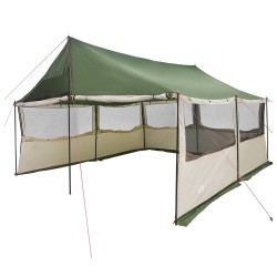 Tente familiale Vert 450 x 400 x 265 cm Polyester et Acier 648139648139