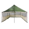Tente familiale Vert 450 x 400 x 265 cm Polyester et Acier 648139648139