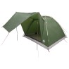 Tente de camping avec toit Vert 4 personnes Polyester et Acier 648140648140
