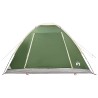 Tente de camping avec toit Vert 4 personnes Polyester et Acier 648140648140